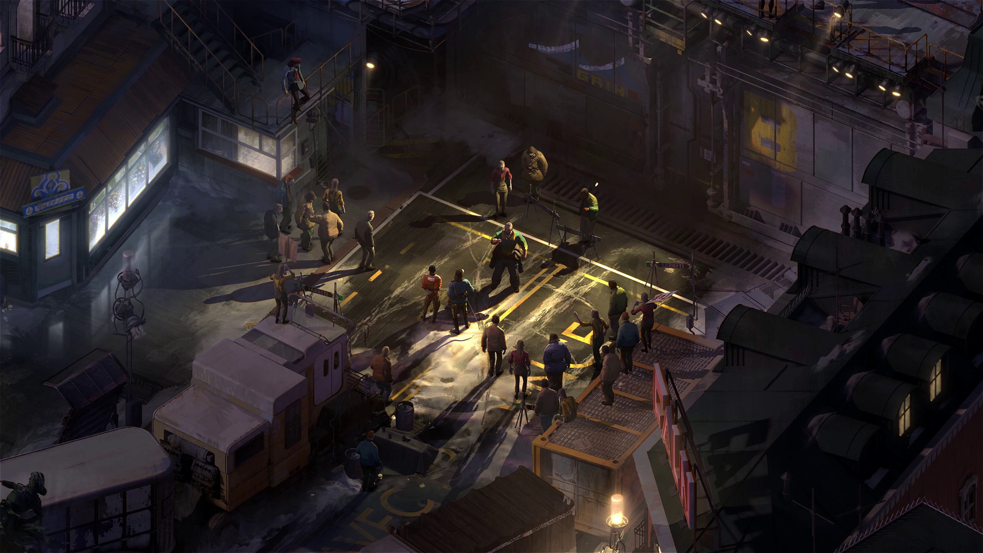 Disco Elysium environment